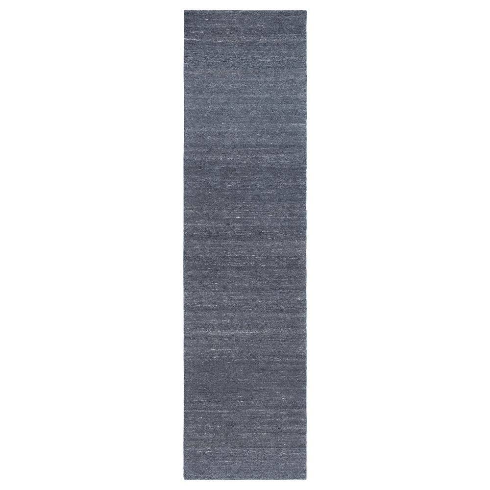 Solid Loop Rug SAFAVIEH Outdoor Micro-Loop Dark Gray 2 ft. x 9 ft. Solid Indoor ...