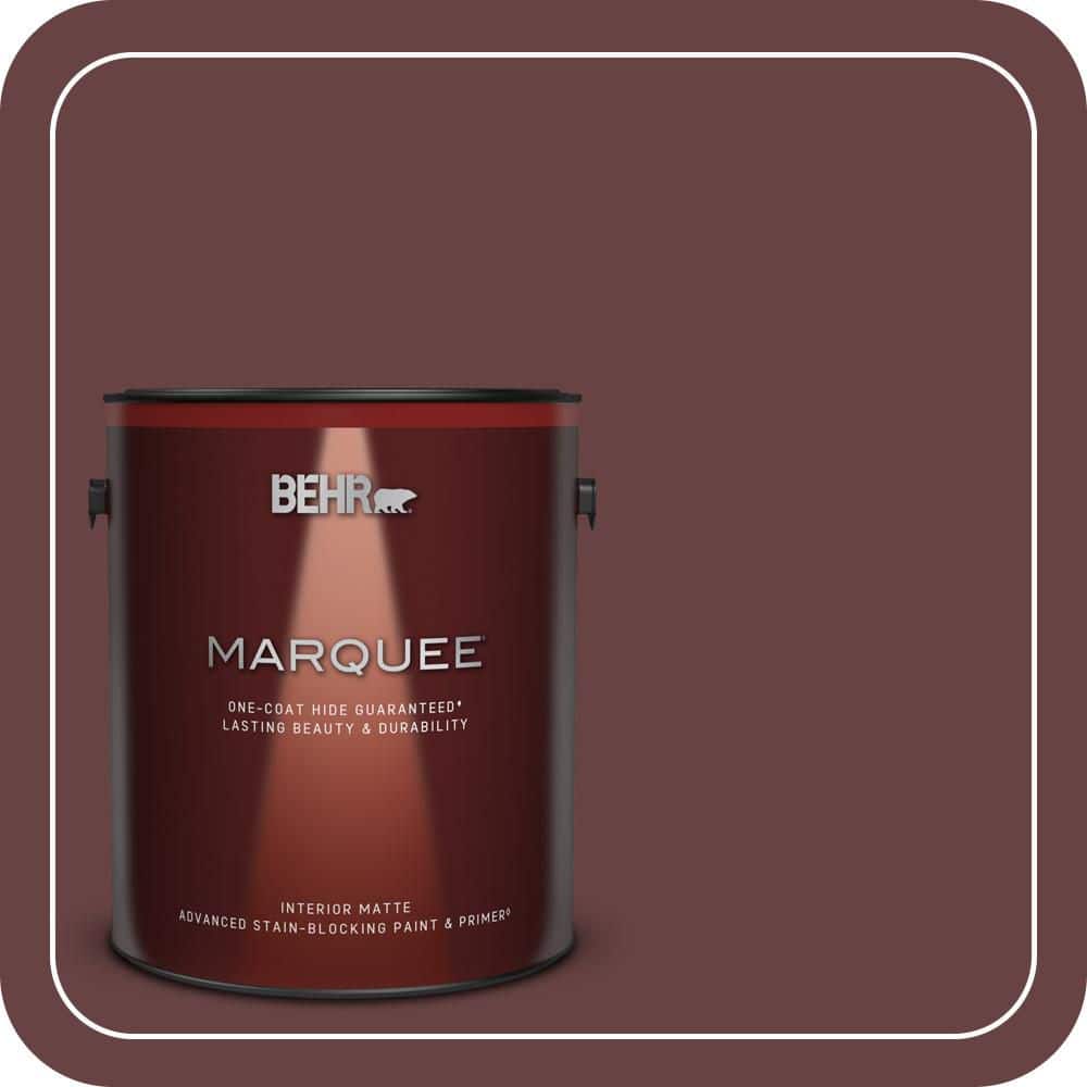 1 gal. #MQ1-14 Twinberry One-Coat Hide Matte Interior Paint & Primer price history on PriceWatchPro