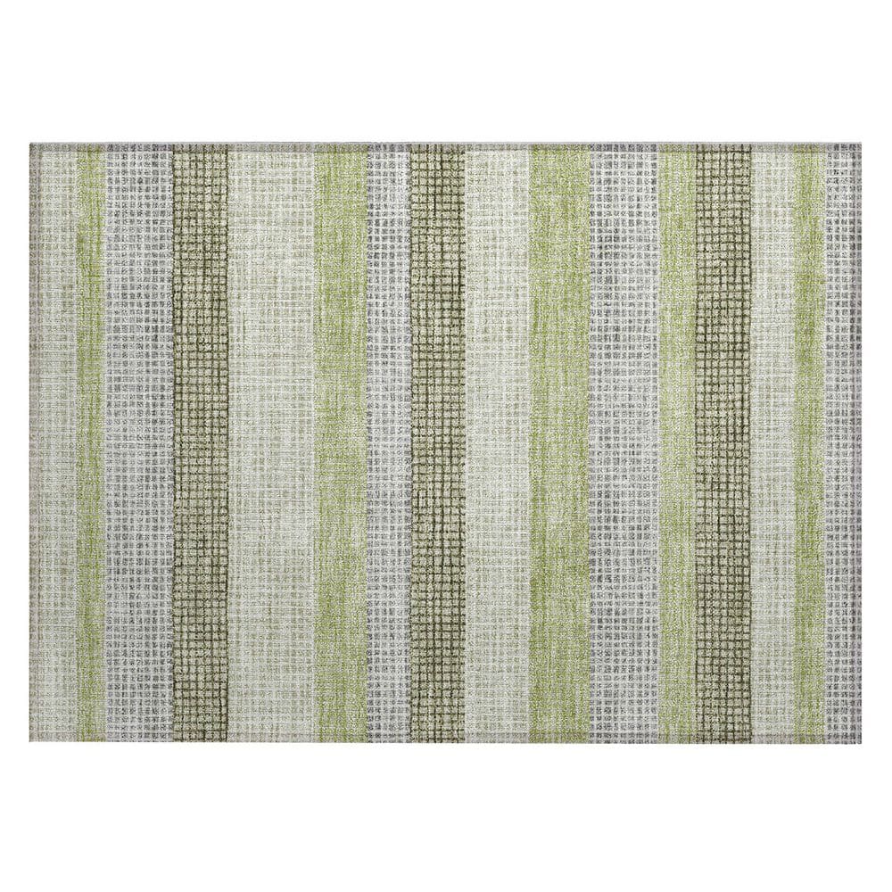 Chantille Machine Washable Indoor/Outdoor Abstract ACN2008 Aloe 2 ft. x 3 ft. Accent Rug price history on PriceWatchPro