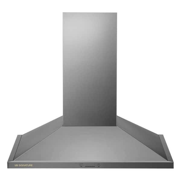 SIGNATURE 30 in. Wall Mount Chimney Hood with Powerful 600 CFM Blower and 5-Speed IR Touch Controls in Stainless Steel