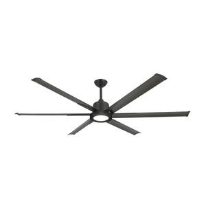Titan II Wi-Fi 72 in. Indoor/Outdoor Oil Rubbed Bronze Smart Ceiling Fan and LED Light with Remote Control