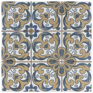 Harmonia Royal Bloom 13 in. x 13 in. Ceramic Floor and Wall Tile (12.19 sq. ft./Case)