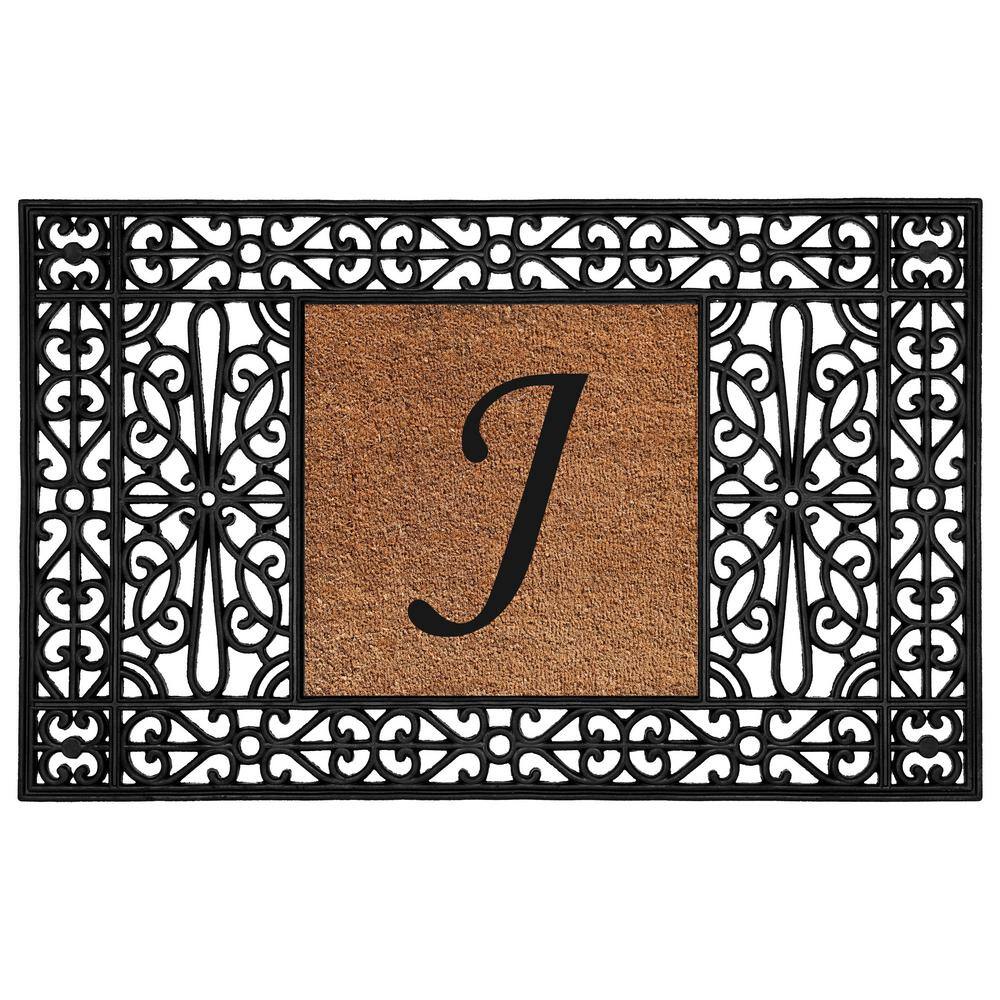 Duchess 30 in. x 48 in. J Monogrammed Door Mat price history on PriceWatchPro