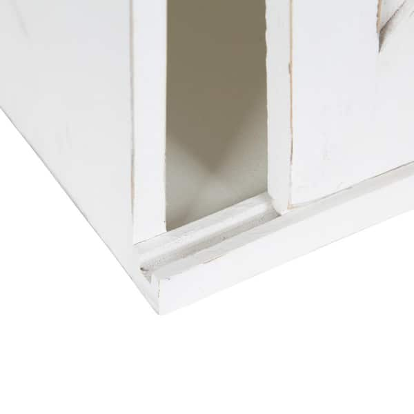 29.92 in. Laundry Pedestal in White to Fit All Machines