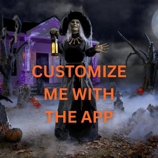 7 FT Wicked Woods Animated LED App Controlled Lethal Lily