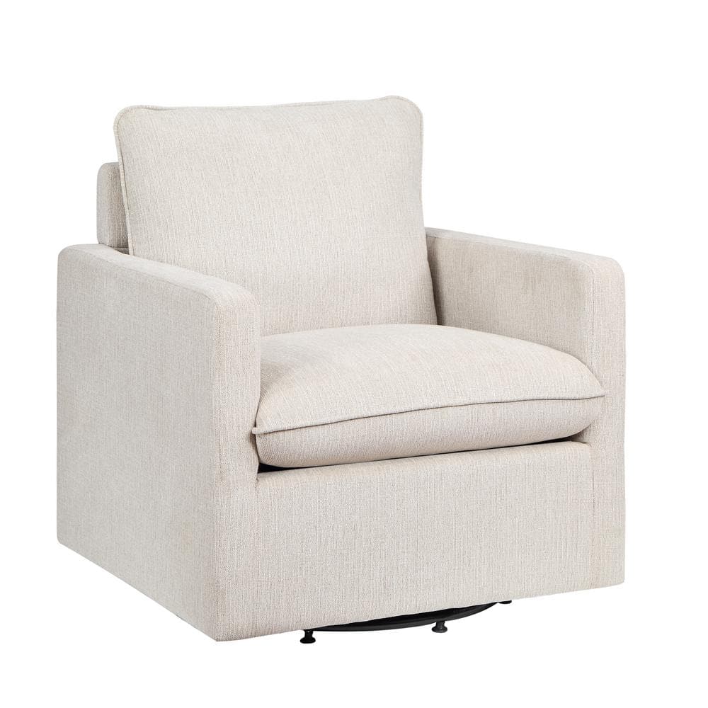 Furniture Of America Regale Taupe Swivel Chair IDF AC411LB The Home Depot   Taupe Furniture Of America Accent Chairs Idf Ac411lb 64 1000 