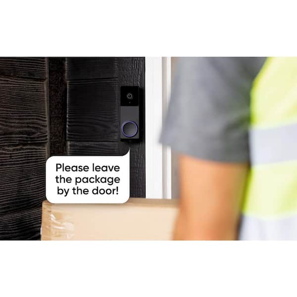 Wyze Wireless Duo Cam Video Doorbell (with Chime), Battery Powered, 2K Full HD Video, 2 Cameras, 2-Way Audio, Night Vision