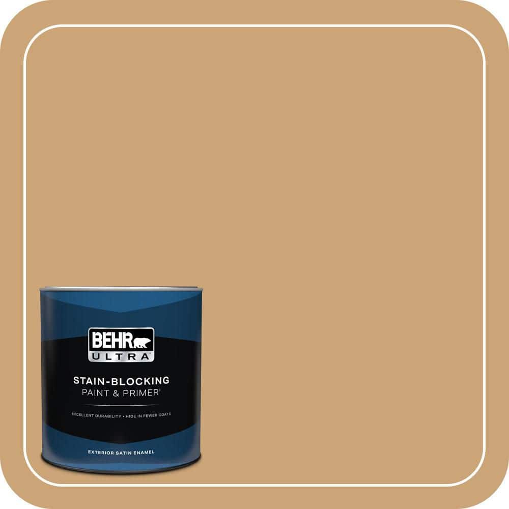 1 qt. #BIC-30 Coarkboard color Satin Enamel Exterior Paint & Primer product image for price tracking