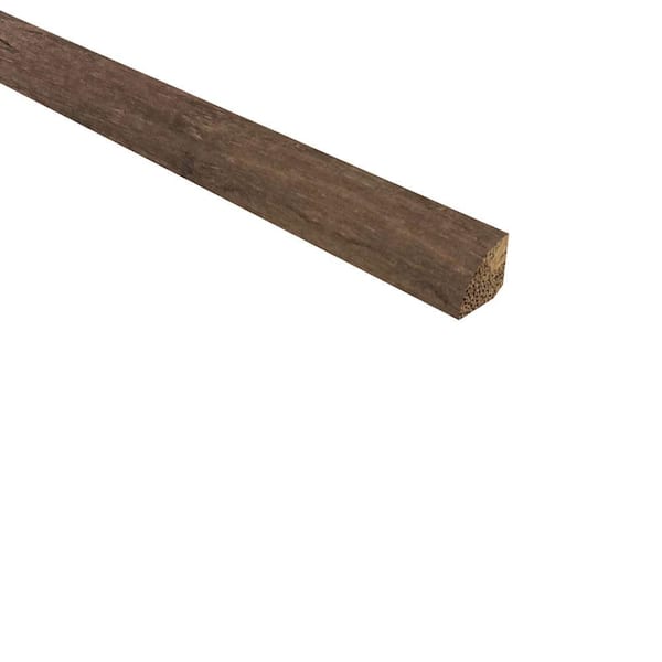 Unbranded Strand Woven Bamboo Gilroy 0.715 in. T x 0.715 in. W x 72 in. L Bamboo Quarter Round Molding