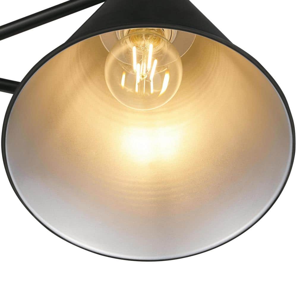 Matte Black 21.5" Swing Arm Wall Sconce
