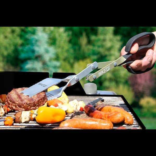 Turner Spatula: 3-in-1 Stainless Steel Barbecue and Kitchen Clamp