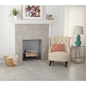 Portland Stone Gray 18 in. x 18 in. Glazed Ceramic Floor and Wall Tile (348.8 sq. ft. / pallet)