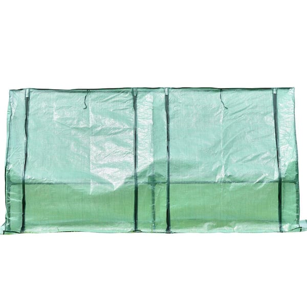 SUNRINX 70.8 in. W x 35.4 in. D x 35.4 in. H Mini Portable Greenhouse