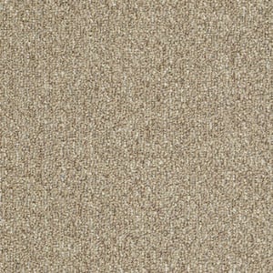 Fallbrook - Honey Bear - Brown 19 oz. SD Olefin Berber Installed Carpet