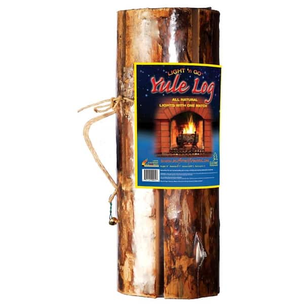 Unbranded Light 'n Go Yule Log