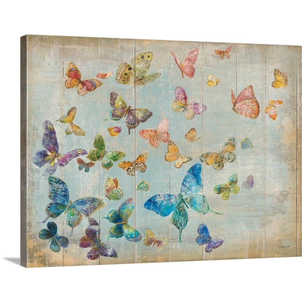 GreatBigCanvas "Butterflies" By Danhui Nai Canvas Wall Art 2358729_24 ...