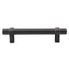 GlideRite Hardware 4006 96 MB 50 3 3/4\" CC Euro Solid Bar Pulls, Matte...