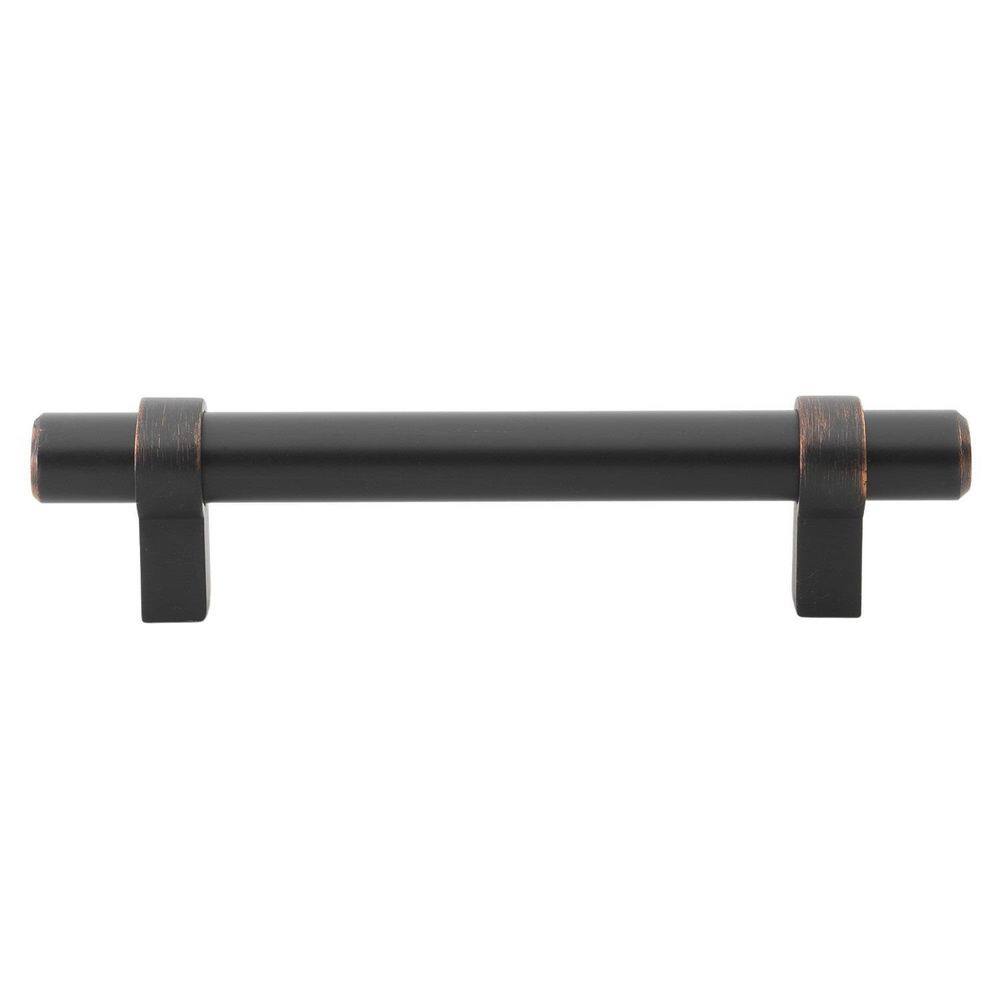 Oil Rubbed Bronze Modern Bar Pull with Mounting Hardware