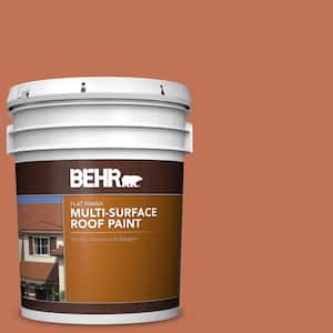 5 gal. #M200-6 Oxide Flat Multi-Surface Exterior Roof Paint