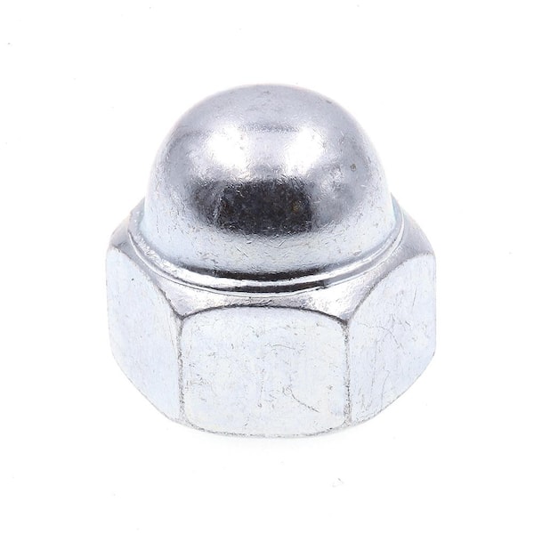 Prime-Line 1/2 in.-13 Zinc Plated Steel Acorn Cap Nuts (25-Pack)