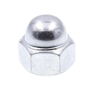 1/2 in.-13 Zinc Plated Steel Acorn Cap Nuts (25-Pack)