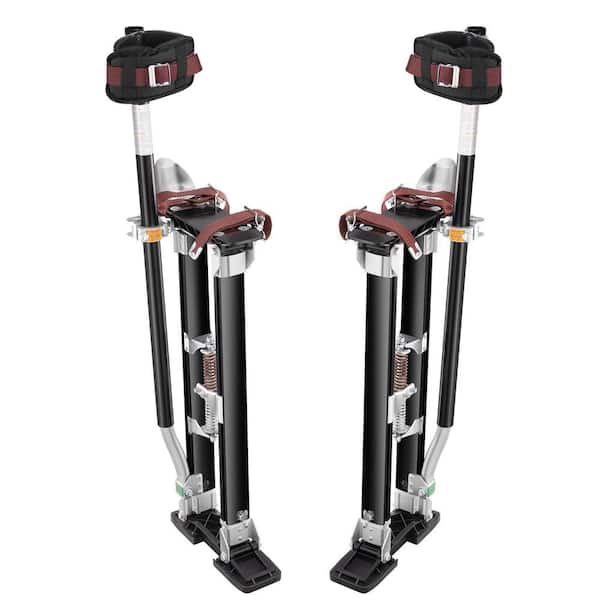 VEVOR Drywall Stilts 24 in. to  40 in. Adjustable Aluminum Tool Stilts Durable and Non-slip Work Stilts
