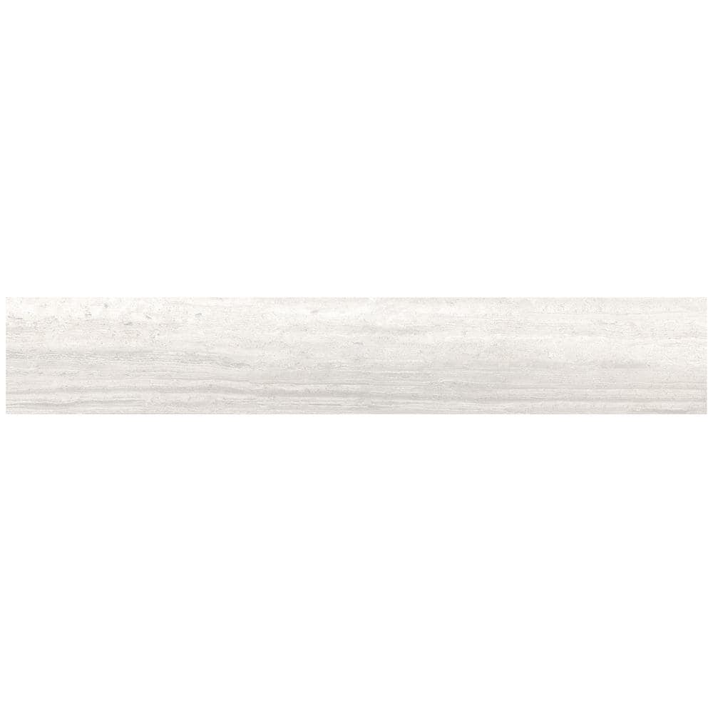 Atlanta White 3.75 in. x 23.7 in. Matte Porcelain Bullnose Tile Trim (0.61 sq. ft./Each) price history on PriceWatchPro