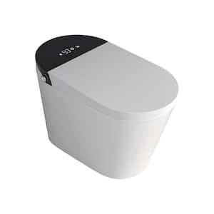 Elongated Bidet Toilet 1.28 GPF in White with Heated, Soft Close