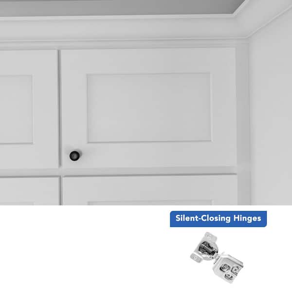 21 in. W x 12 in. D x 15 in. H Ready to Assemble Solid Wood Shaker Wall Kitchen Cabinet in Oak