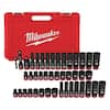 Milwaukee SHOCKWAVE 3/8 in. Drive SAE and Metric 6 Point Milwaukee SHOCKWAVE 3/8 in. Drive SAE and Metric 6 Point