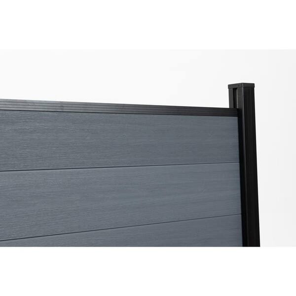 Reviews for Cesicia 6 ft. x 6 ft. Gray Wood Plastic