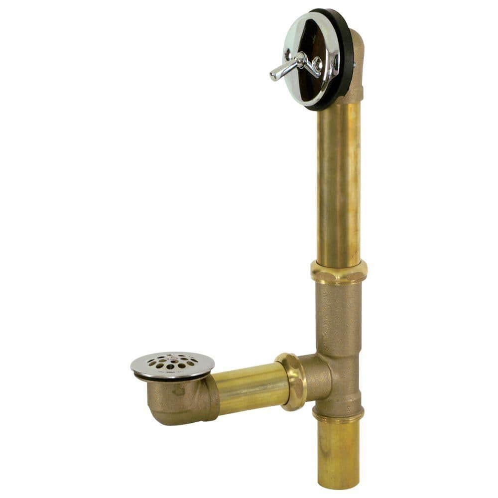 Made To Match DTL203 Brass Tub Strainer Drain, Antique Brass