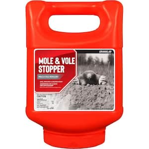 Mole and Vole Stopper Animal Repellent, 5# Ready-to-Use Granular ShakerJug
