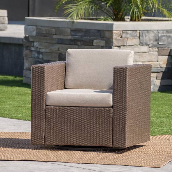 crate and barrel outdoor swivel chair