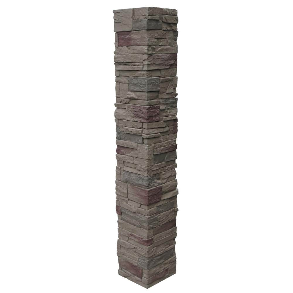 NextStone Country Ledgestone 8 in. x 8 in. x 47 in. Teton Buff