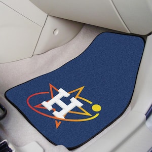 Houston Astros Front Carpet Car Mat Set - 2 Pieces