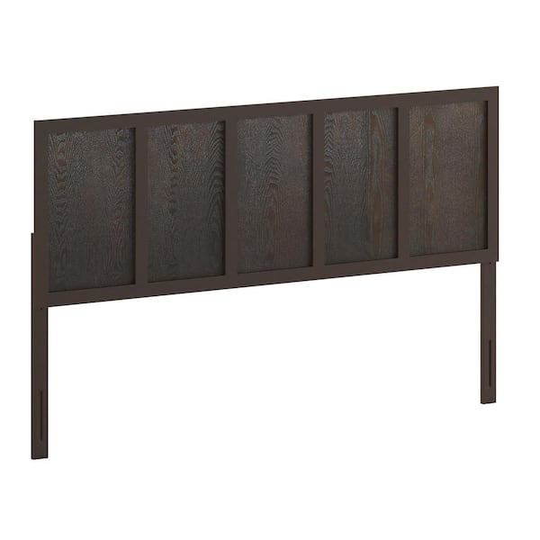 Dark Brown King Headboard