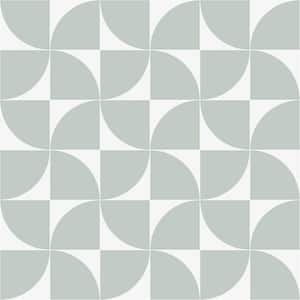 Tori Crescent Green 8 in. x 8 in. Matte Porcelain Floor and Wall Tile (26 Pieces / 11.19 sq. ft. / Case)