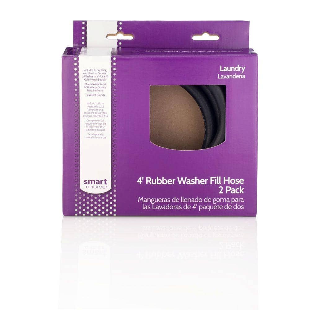 4 ft. Rubber Fill Hoses (2-Pack)