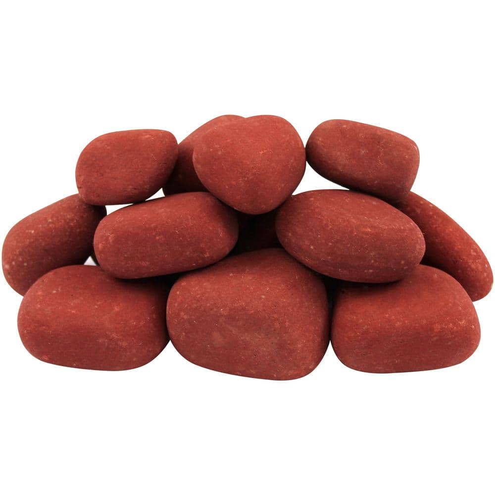 12.0 cu. ft. 1 in. to 3 in. 900 lbs. India Rose Pebbles