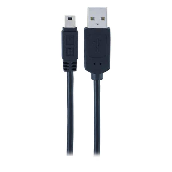 GE USB 2.0 Mini Device, 6 ft. Cable 34466 - The Home Depot