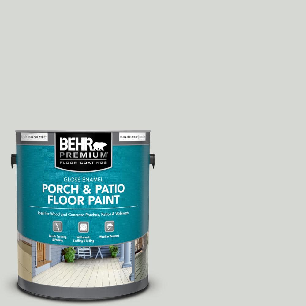 1 gal. #710E-2 Pensive Sky Gloss Enamel Interior/Exterior Porch and Patio Floor Paint price history on PriceWatchPro