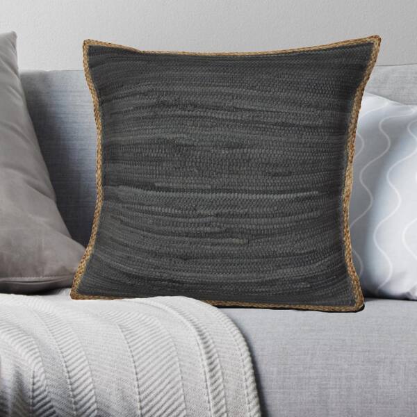 dark gray pillows