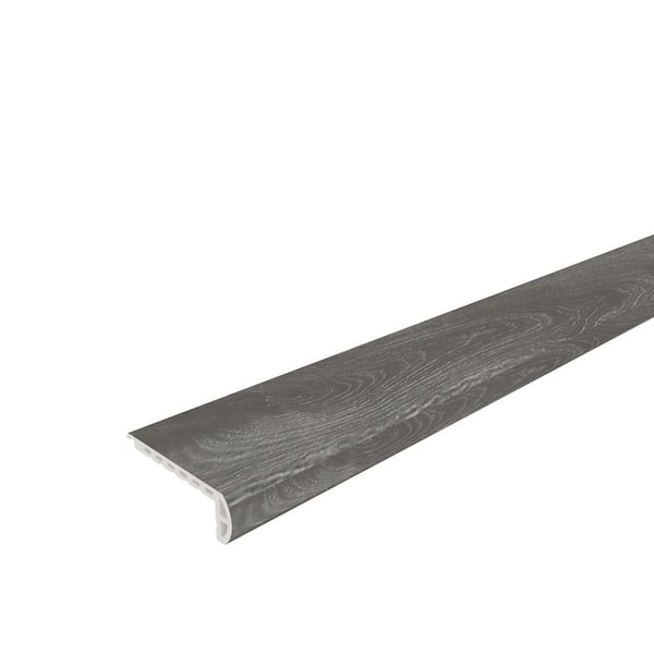 EverLux Basic Swamp Ash 0.78 in. T x 2.55 in. W x 94.5 in. L Flush Stair Nose Molding