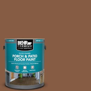 1 gal. #ICC-80 Cinnamon Spice Gloss Enamel Interior/Exterior Porch and Patio Floor Paint