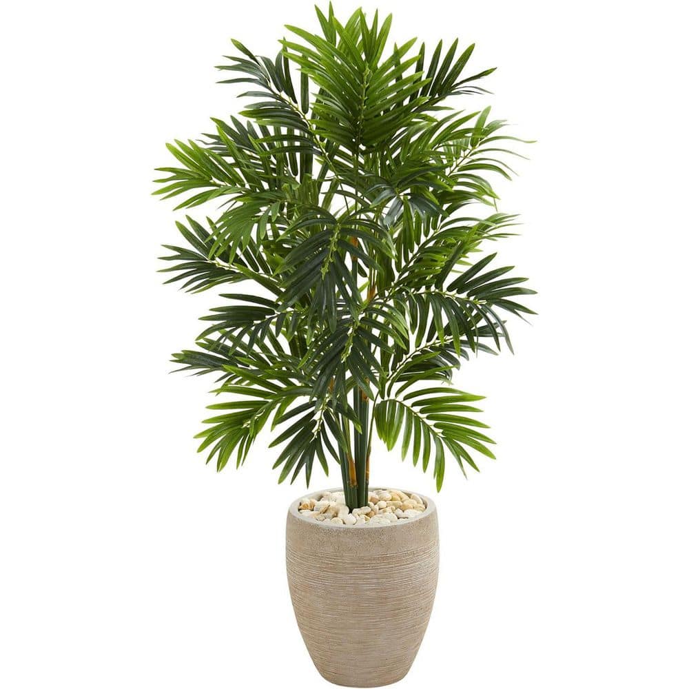 4 ft. Artificial Palm Tree in Planter for Indoor/Outdoor