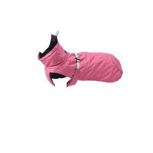 Foobrues Pet Dog Winter Jacket with Waterproof Warm Polyester Filling Fabric Pink in Extra Large Size