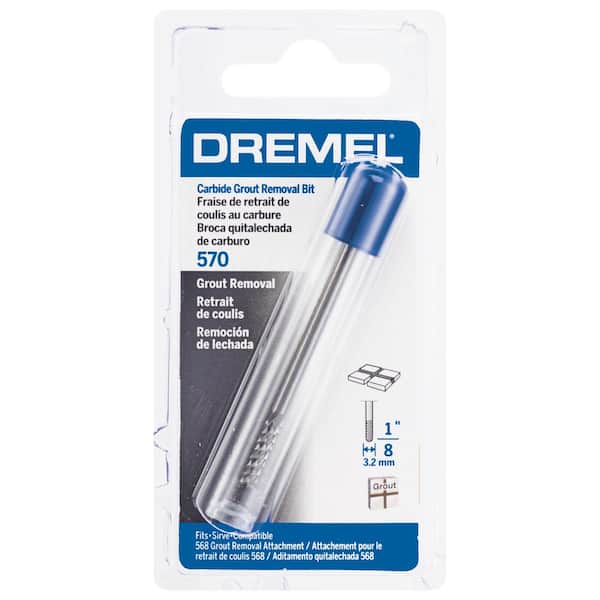 Grout Removal Cleaning Dremel Bits Also Use on Cement Board