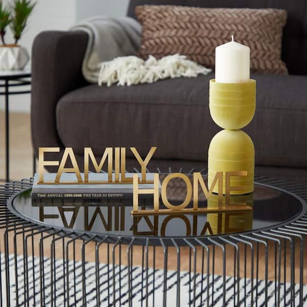 Decor Home Furnishing Letters, Gold Letters Decorations