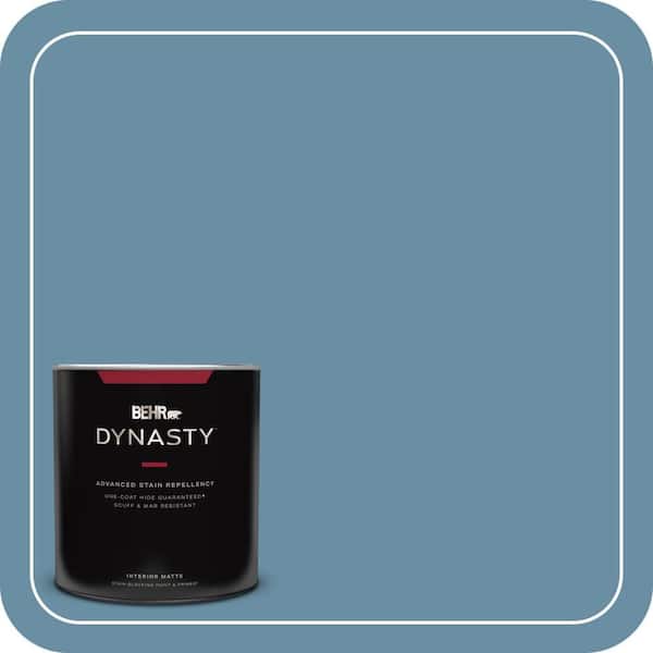 BEHR DYNASTY 1 qt. #PPU14-04 French Court Matte Interior Stain-Blocking Paint and Primer
